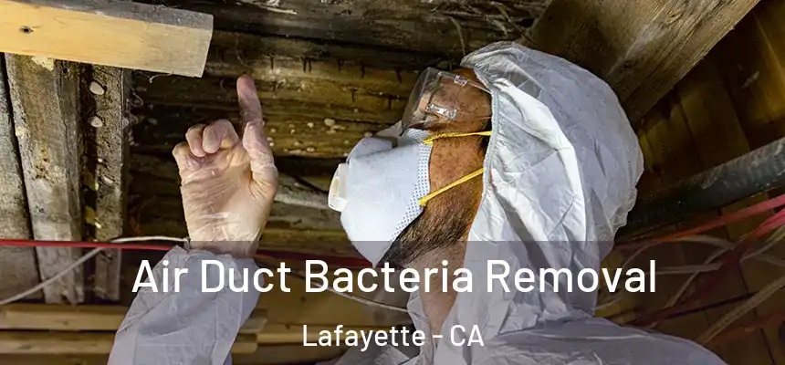 Air Duct Bacteria Removal Lafayette - CA